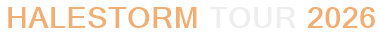 Halestorm Tour 2026